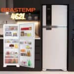 Geladeira/Refrigerador Brastemp Frost Free Duplex Branco 462L BRM55