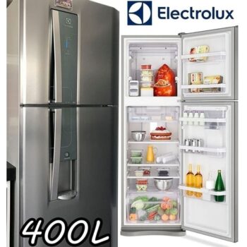 Geladeira Top Freezer com Dispenser de Água Platinum 400L (DW44S) 220V