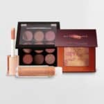 Kit Paleta de Sombras To Go Nude + Blush Sun Kissed + Brilho Labial Sunset (3 Produtos) - OCÉANE