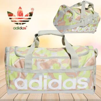 Mala Adidas Duffel Linear Gráfica Feminina - 25 L