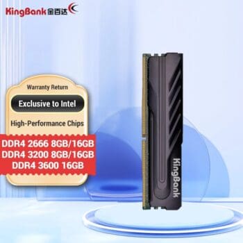 MEMÓRIA KINGBANK INTEL 2X16 3200MHZ