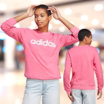 Moletom Adidas Logo Linear Feminino