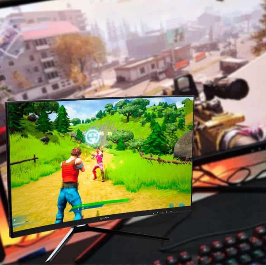 Monitor Gamer Husky Storm 27' LED, Curvo, 165 Hz, Full HD, 1ms