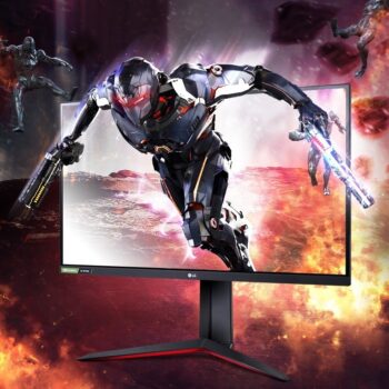Monitor Gamer LG UltraGear 27", 144Hz, Full HD, 1ms, IPS, DisplayPort e HDMI, HDR 10, 99% sRGB, FreeSync Premium, VESA - 27GN65R