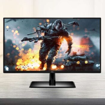 Monitor HQ 19.5 LED Widescreen HD, 75hz, HDMI/VGA, VESA, Ajuste de Inclinação, Preto - 19.5HQ-LED