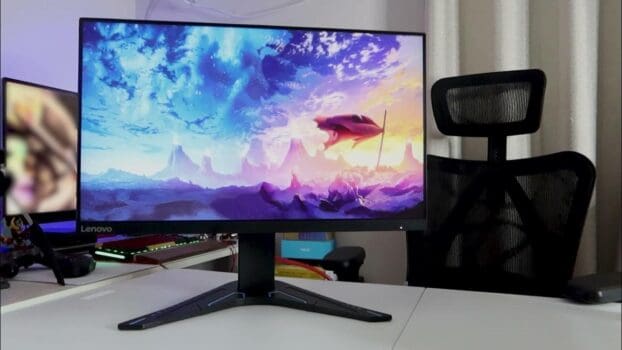 Monitor Lenovo G24qe-20 23.8 WVA QHD 2560X1440 FLA 100Hz com AMD FreeSync 66E0GCR1US