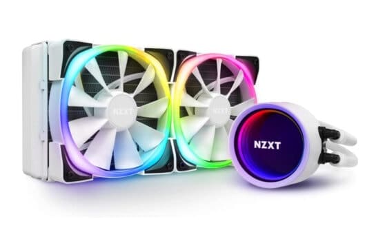 Nzxt Water Cooler Kraken X53 Branco, 240mm, fans RGB - RL-KRX53-RW