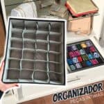Organizador de Peças Íntimas com 24 divisórias, CST8006, Euro Home