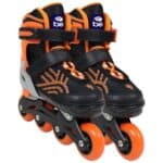 Patins Bel Inline Flexx 3.0 Ajustável 37 a 40 - Laranja