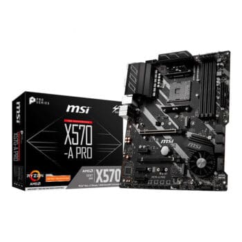 Placa Mãe AM4 MSI X570-A PRO Cupom