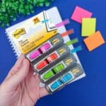 Post-it, 3M, Marcador de Página Adesivo, Flags Setas, Cores Neon, 11,9mm x 43,2mm, 96 folhas