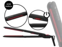 Prancha Alisadora de Cabelo Cadence Rouge Style, Bivolt, Preto/Vermelho, 42W, PAC280