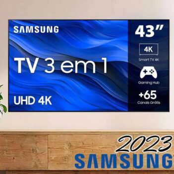 Samsung Smart Tv 43'' Uhd 4k 43cu7700 2023