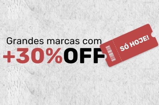Seleção de Produtos na Centauro com cupom de 30% OFF
