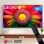 Smart LG 50 50UR871C0SA.AWZ 4K UHD Alexa e Google Built-in com Controle Remoto Smart Magic