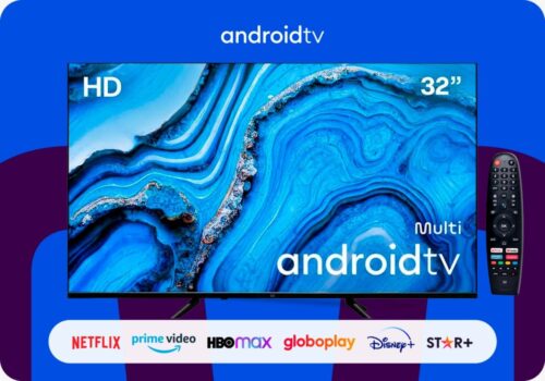 Smart TV DLED 32'' HD Multi Android, 3 HDMI 2 USB - TL042M