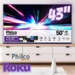 Smart TV Philco 43" UHD 4K - PTV43G70R2CSGBL HDR10 Dolby LED