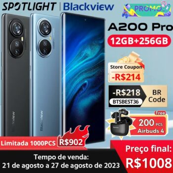 Smartphone Blackview A200 Pro Cupom