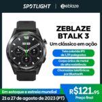 Smartwatch Zeblaze-Btalk 3 Ultra Cupom