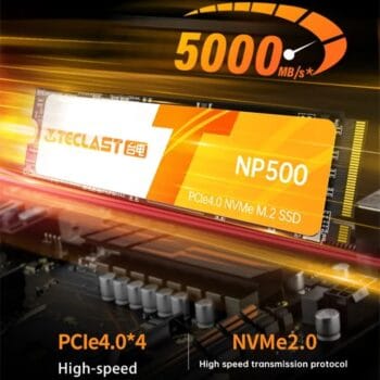 SSD Teclast M.2 NVMe Gen 4, 5000MB/s Cupom