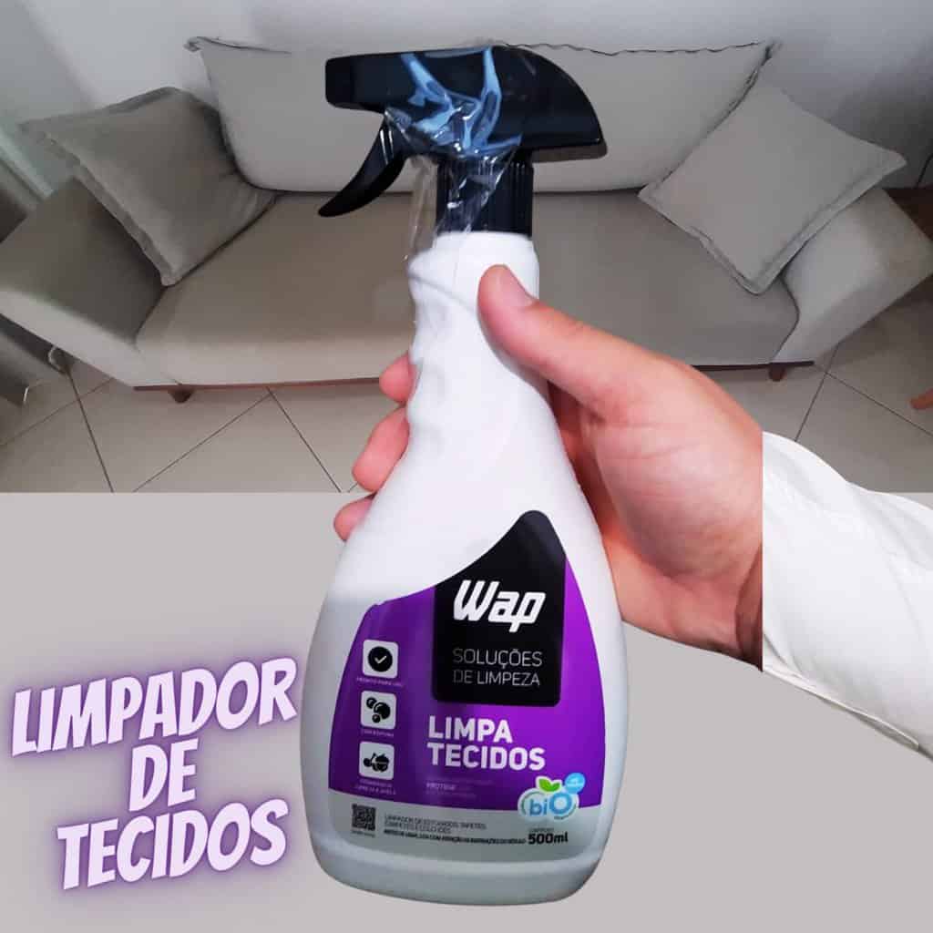 WAP Limpador de Tecidos com Espuma WAP LIMPA TECIDOS 500ML, Branco e Roxo