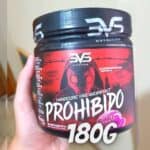 3VS Nutrition Pré Treino Prohibido 180g Sabor Chiclete