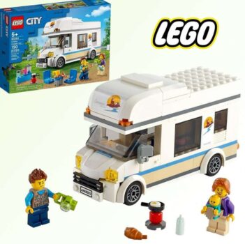 60283 LEGO City Trailer de Férias; Kit de Construção (190 peças)