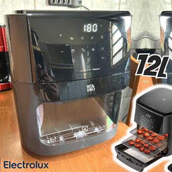 Air Fryer Oven Electrolux 12L Digital Grafite Experience 1700W por Rita Lobo (EAF90)