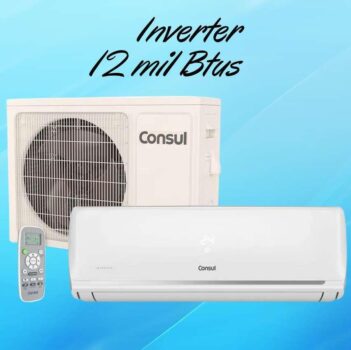 Ar condicionado Consul split inverter frio 12000 BTU branco 220V CBF12EB|CBG12EB