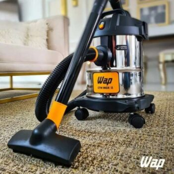 Aspirador de Pó E Água Wap Gtw 10 Litros Preto E Amarelo