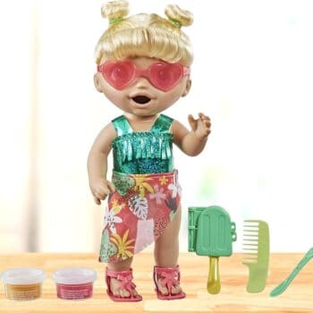 Baby Alive, Boneca Bebê Dia na Praia, Cabelos Loiros