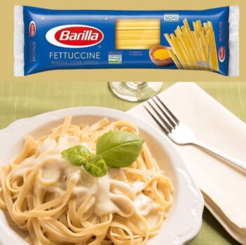 Barilla Fettuccine - Macarrão com Ovos, 500g