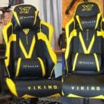 Cadeira Gamer XT Racer Reclinável Giratória Preta e Amarela Viking Series XTR-011