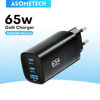 Carregador ASOMETECH 65W