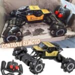 Carrinho Controle Remoto 4x4 8 Funções Horizontal Giro 360º CAR509A