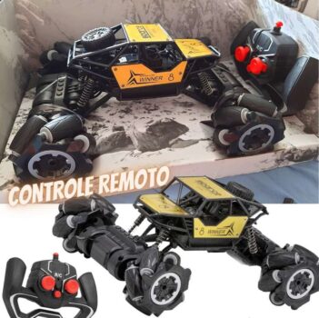 Carrinho Controle Remoto 4x4 8 Funções Horizontal Giro 360º CAR509A
