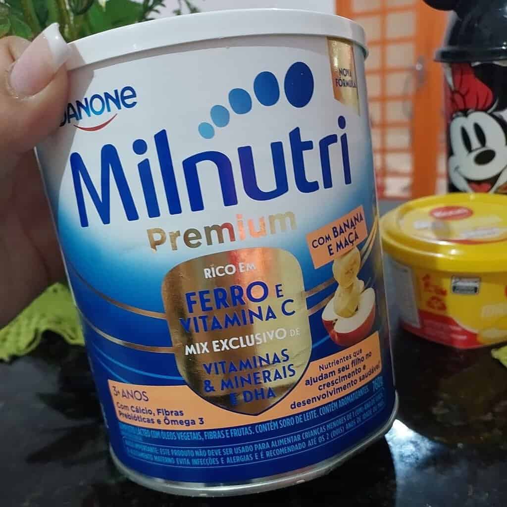 Danone Nutricia Composto Lácteo Milnutri Vitamina De Frutas 760G