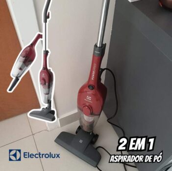 Electrolux Aspirador vertical com fio STK13 127V, Vermelho