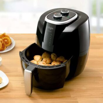 Fritadeira Eletrica Panela Airfryer Sem Oleo 5 Litros 110v