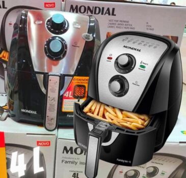 Fritadeira Sem Óleo Air Fryer 4 L Afn-40-bi Preta Mondial Cor Preto 110V