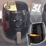 Fritadeira sem Óleo Cadence Pratic Fryer, 3L, Preta, 110V, FRT515