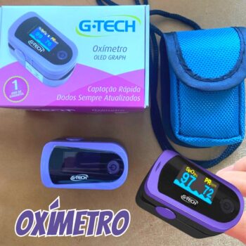 G-Tech Oxímetro De Pulso Portátil Modelo Oled Graph