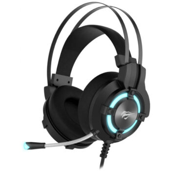 Headset Gamer USB 7.1 Iluminação LED 0Hz-20Khz, Falante de 40 mm, HAVIT, HV-H2212U, Preto