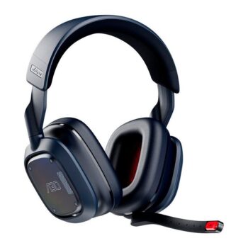 Headset Sem Fio Logitech G Astro A30 LIGHTSPEED com Conexão Bluetooth ou 3,5 mm, Microfone Destacável, Até 27h de Bateria, para Áudio 3D/Dolby Atmos, PS5, PS4, Nintendo Switch, PC, Android - Azul
