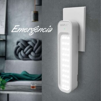 Luminária de Emergência Autonôma LEA 150 Branco Intelbras