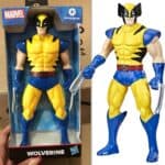 Marvel, Boneco Wolverine, Amarelo, Azul e Preto