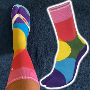 Meia de Dedo Pride, Havaianas, Adulto Unissex