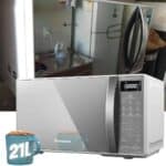 Microondas Panasonic Nn-st27lwru Branco 21l 127v