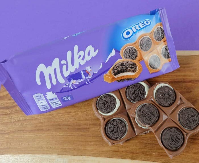 Milka Oreo Sandwich - Chocolate Recheado, 92G