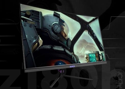 Monitor Gamer Mancer Valak Z180H, 24 Pol. VA, Curvo, FHD, 1ms, 180Hz, FreeSync e G-Sync, HDMI/DP, MCR-VKZ180H-BL01